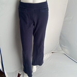Lilly Pulitzer navy blue wide leg activewear pants